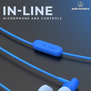 Amazon.com: Audio-Technica ATH-CLR100iSBL SonicFuel in-Ear